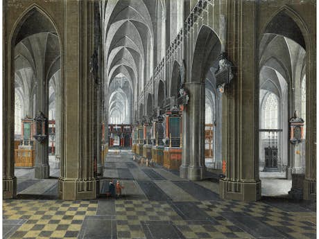 Pieter Neefs d. J., 1620 Antwerpen – 1675 ebenda, Umkreis des 